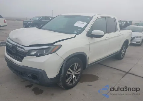 2017 Honda Ridgeline Rts из США, поврежденный, VIN 5FPYK2F42HB011783